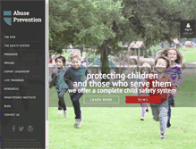 Tablet Screenshot of abusepreventionsystems.com